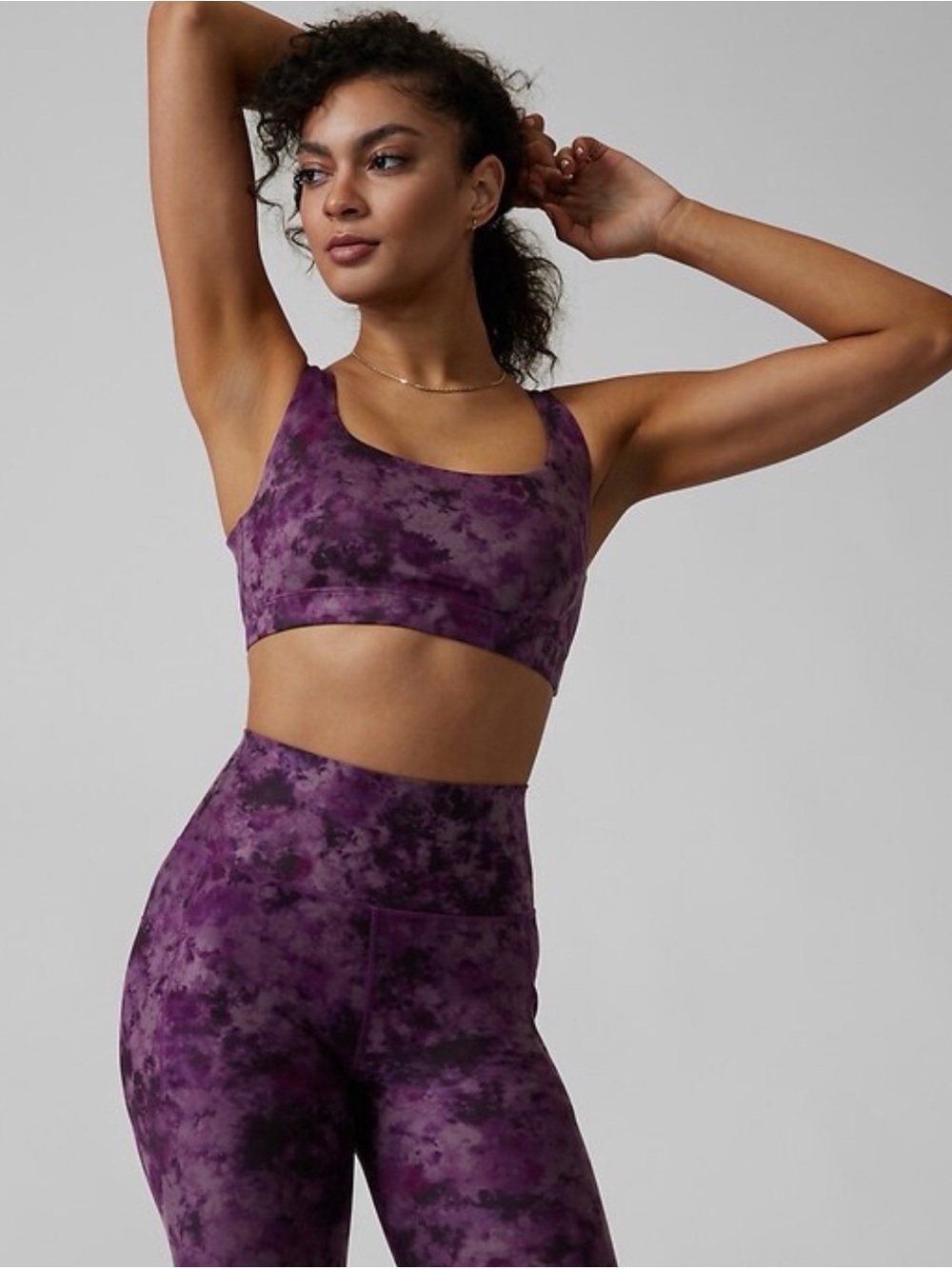 Athleta Exhale DD-D+ Sports Bra – Women’s Active Crop Top
